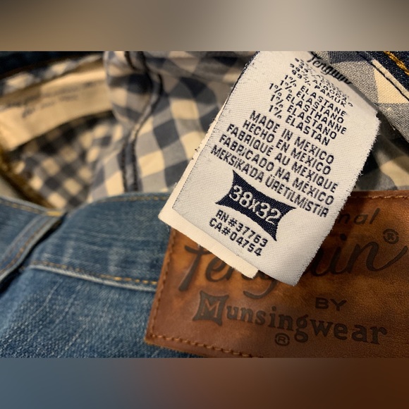 Men’s Penguin denim never worn 38x32 - Picture 6 of 6